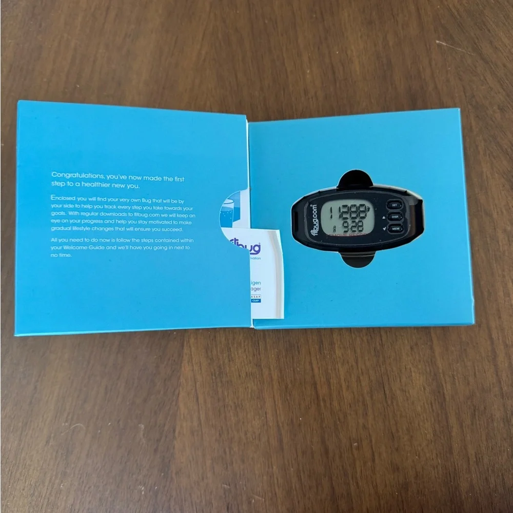 Fitbug Black Fitness Tracker